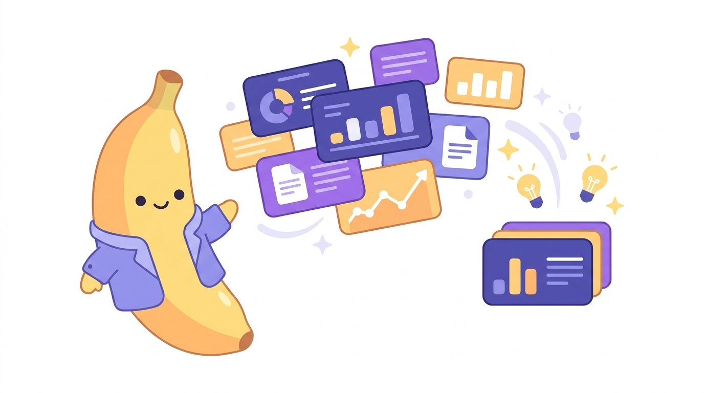 자료를 슬라이드로 만들어주는 Banana Slides 마스코트